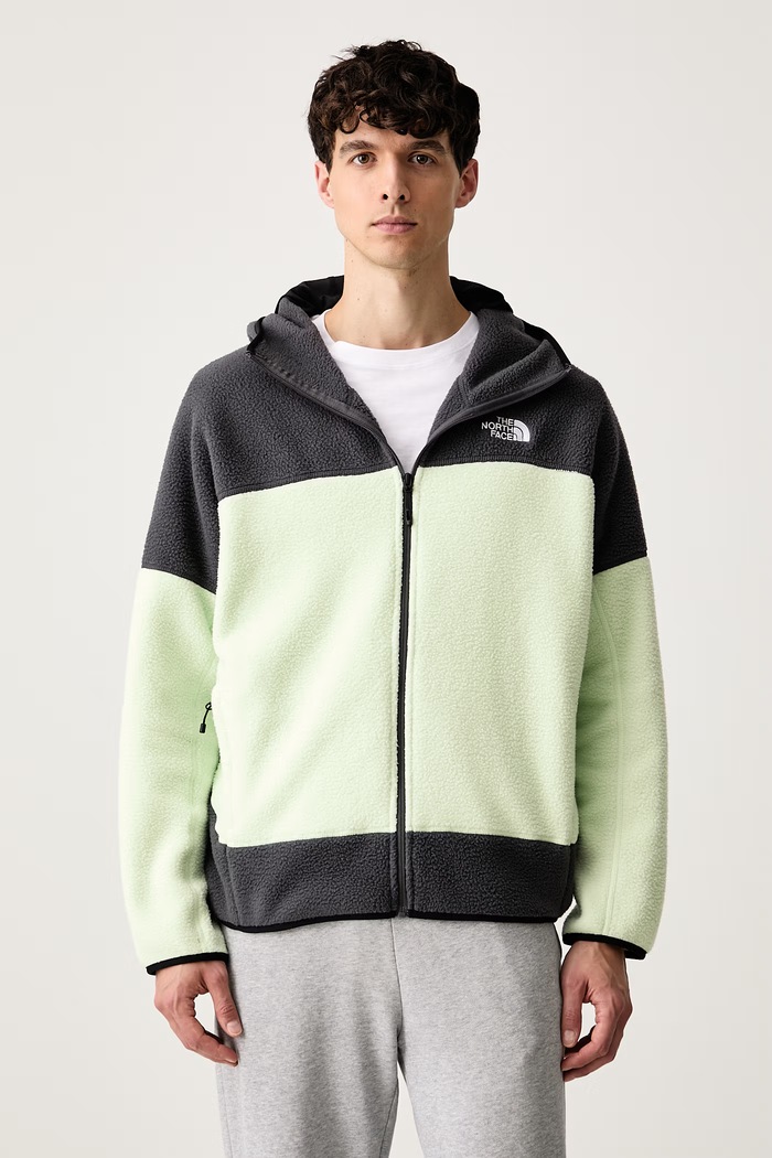 The North Face Bluza polarowa męska polarowa NSE zielony NF0A8J6QUN11