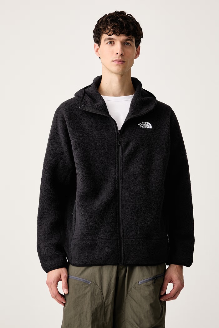 The North Face Μπλούζα με κουμπιά ανδρική φλις NSE μαύρο NF0A8J6QJK31