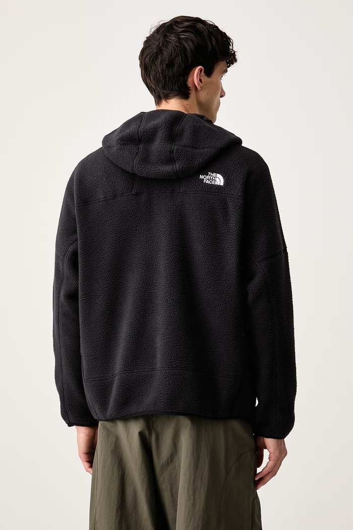 Ρούχα The North Face Μπλούζα με κουμπιά ανδρική φλις NSE NF0A8J6QJK31 μαύρο