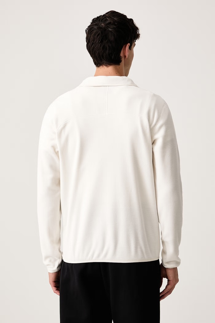 Ρούχα The North Face Μπλούζα ανδρική φλις EMBROIDERED LOGO NF0A8HRWQLI1 μπεζ