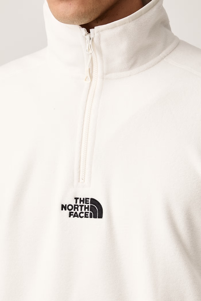 Μπλούζα ανδρική φλις EMBROIDERED LOGO The North Face NF0A8HRWQLI1 μπεζ