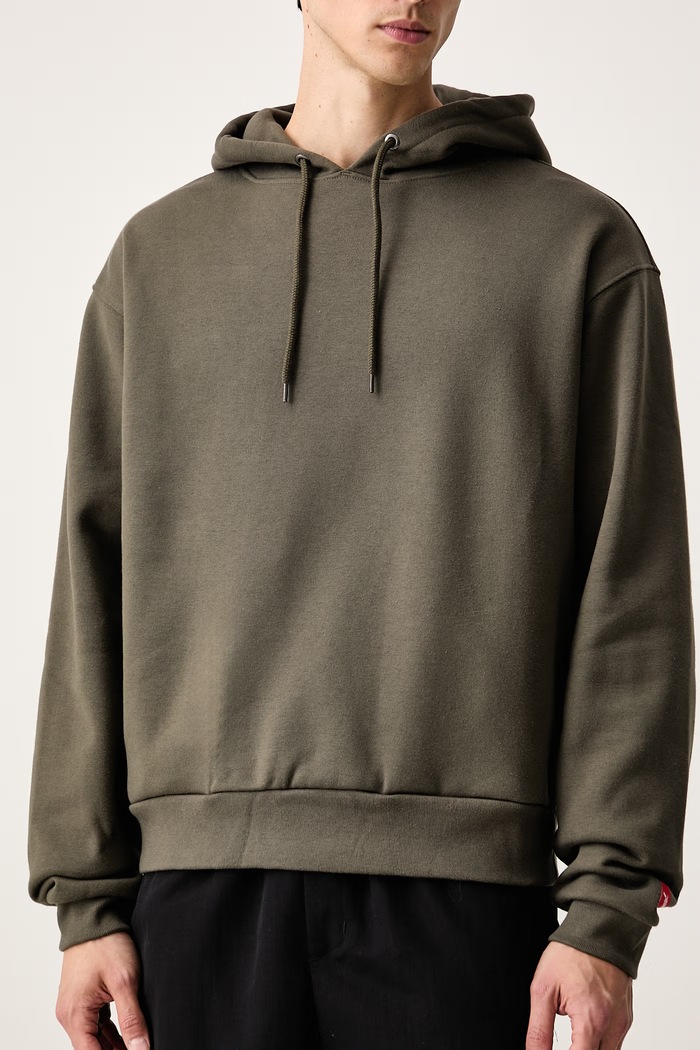 Bluza z kapturem męska z bawełną Redbox The North Face NF0A8EFZ21L1 zielony