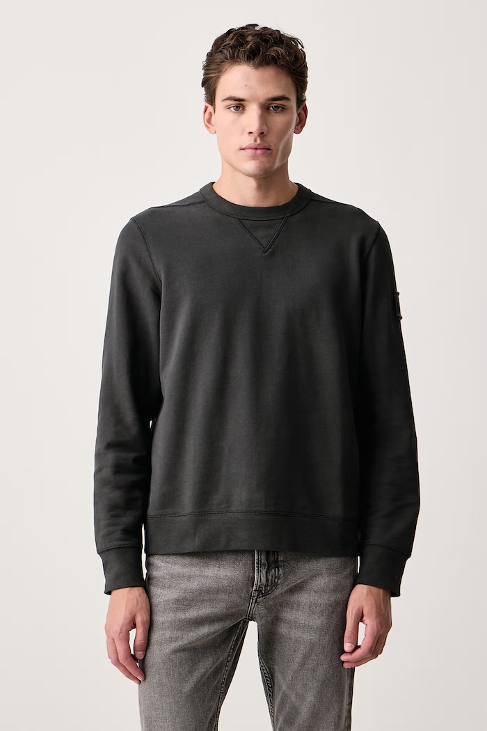 Calvin Klein Jeans Mikina pánska s bavlnou čierna LV04RJ200G