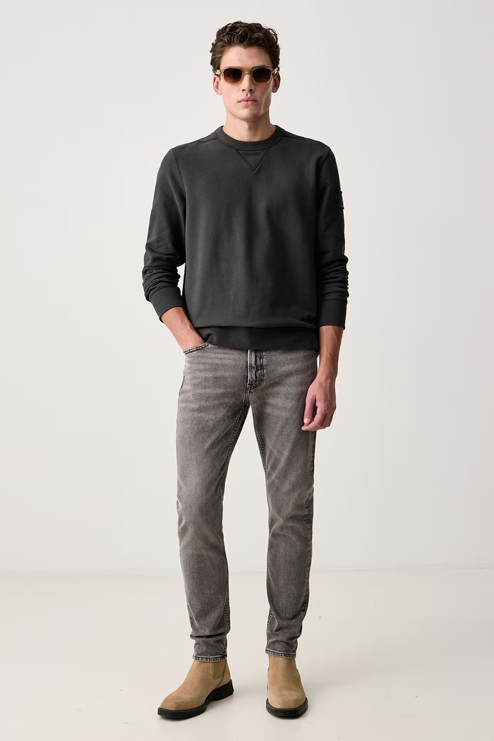Calvin Klein Jeans Mikina pánska s bavlnou LV04RJ200G čierna AW26