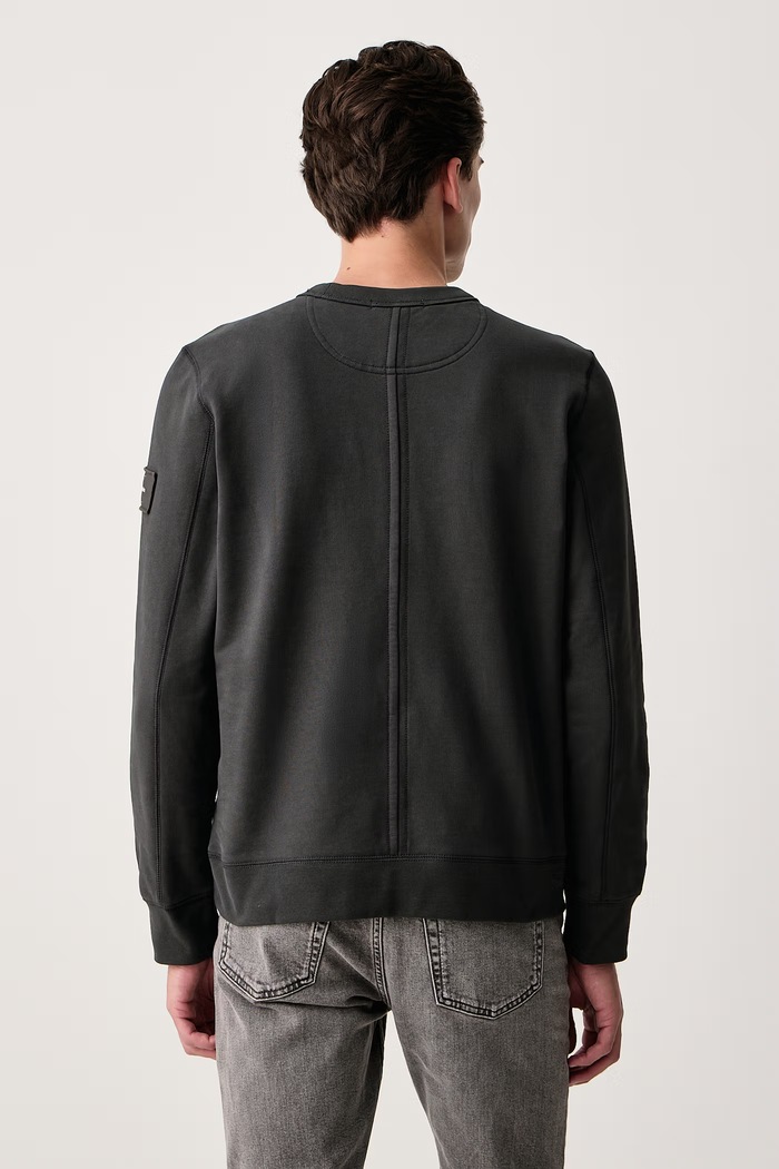 Oblečenie Calvin Klein Jeans Mikina pánska s bavlnou LV04RJ200G čierna