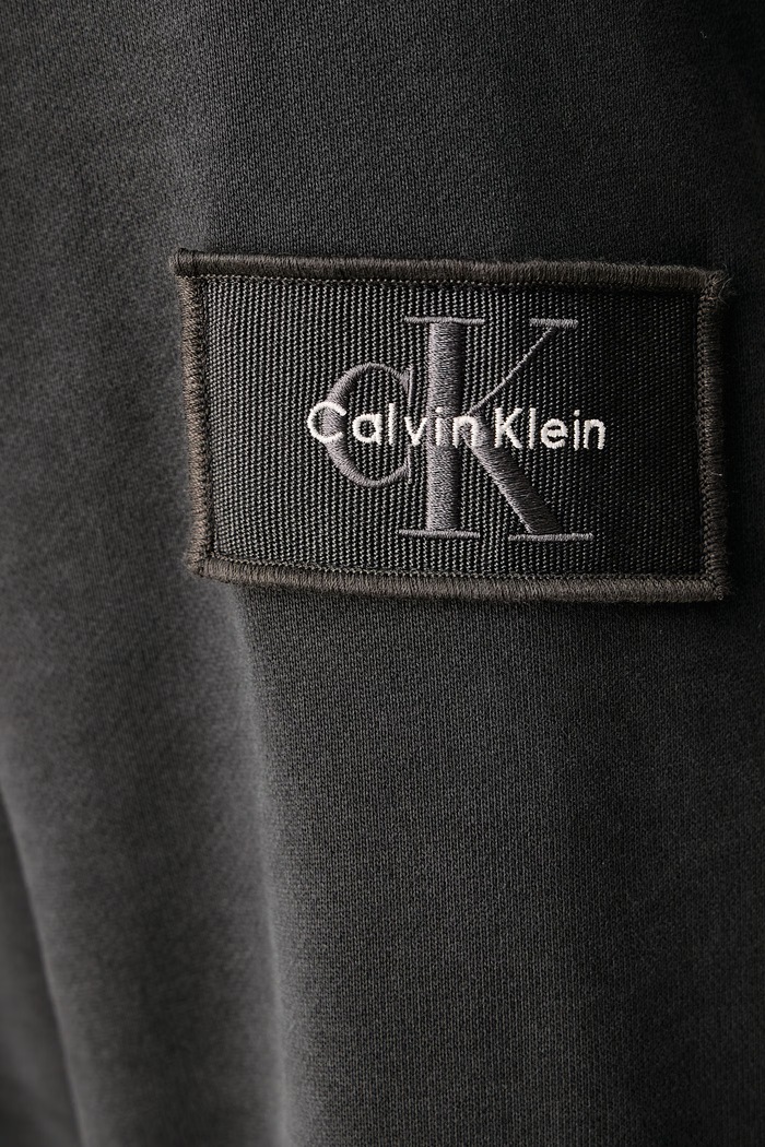 Mikina pánska s bavlnou Calvin Klein Jeans čierna LV04RJ200G