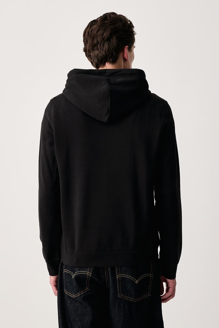 Oblečení Calvin Klein Jeans Mikina s kapucí pánská s bavlnou LV04RH246G černá