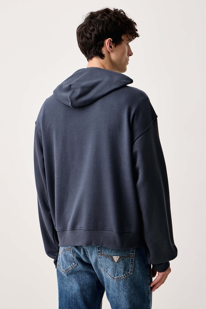 Ρούχα Calvin Klein Underwear Μπλούζα lounge ανδρική με βαμβάκι LV00NM3035 σκούρο μπλε