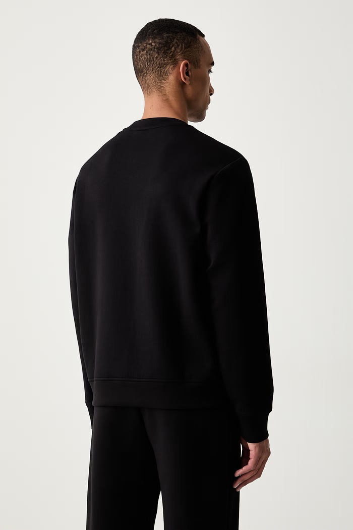 Oblečenie Armani Exchange mikina pánska s bavlnou XM003551.AF20150 čierna