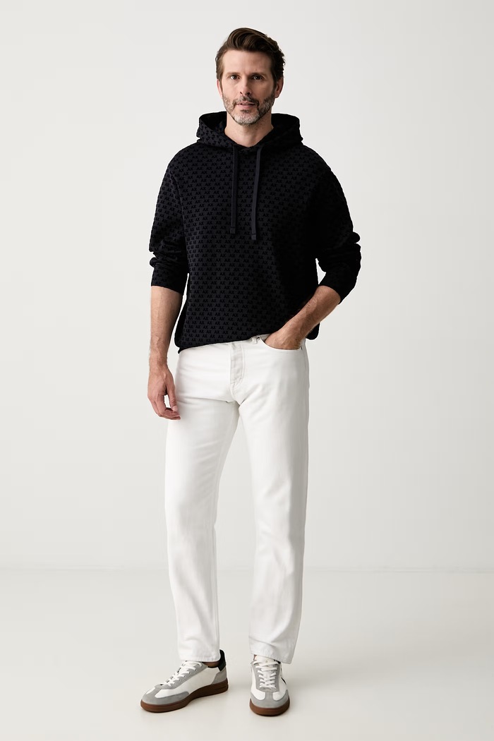 Armani Exchange суичър с качулка мъжки с памук XM002903.AF10818 тъмносин AW26