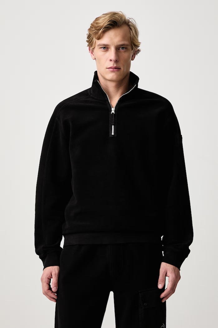 C.P. Company Bluza męska bawełniana czarny 21CMSS189A006614G