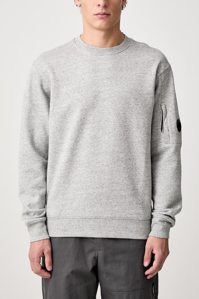 Bluza męska bawełniana C.P. Company szary RCCMSS713A005086W