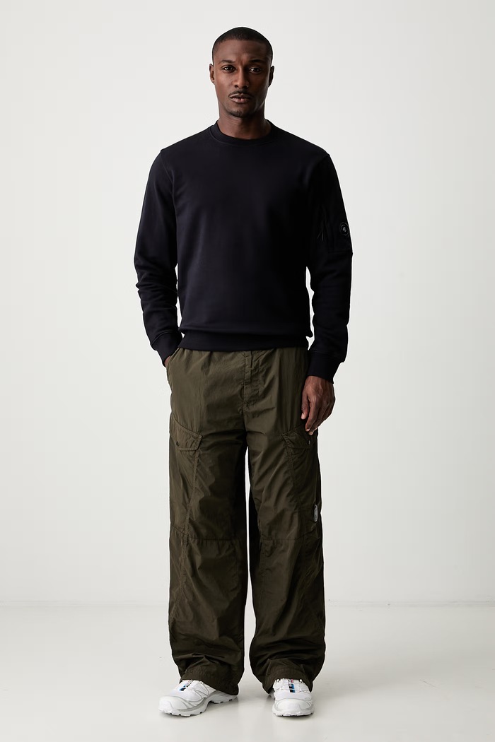 C.P. Company bluza męska bawełniana RCCMSS713A005086W granatowy AW26