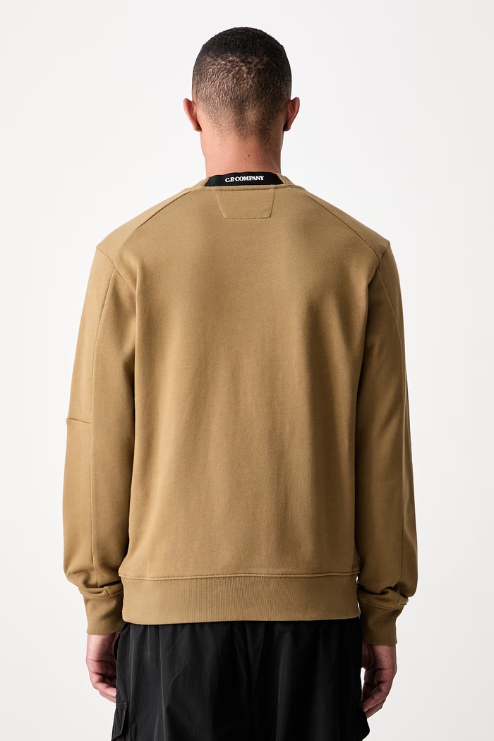 Odzież C.P. Company bluza bawełniana męska 21CMSS713A005086W pomarańczowy