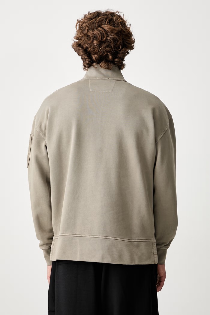 Odzież C.P. Company bluza męska bawełniana 21CMSS020A006372M zielony