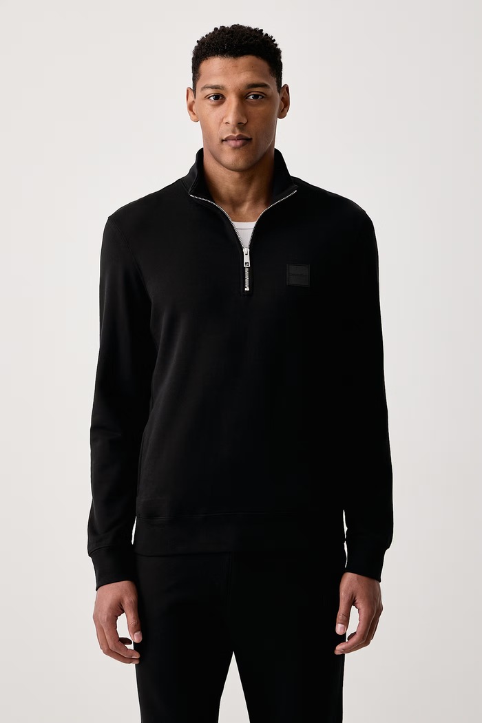 Calvin Klein Pulover moški z bombažem črna LV04LH229G
