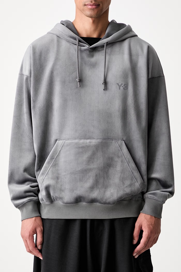 Y-3 VC HOODIE bluza z kapturem męska KU2196.M szary