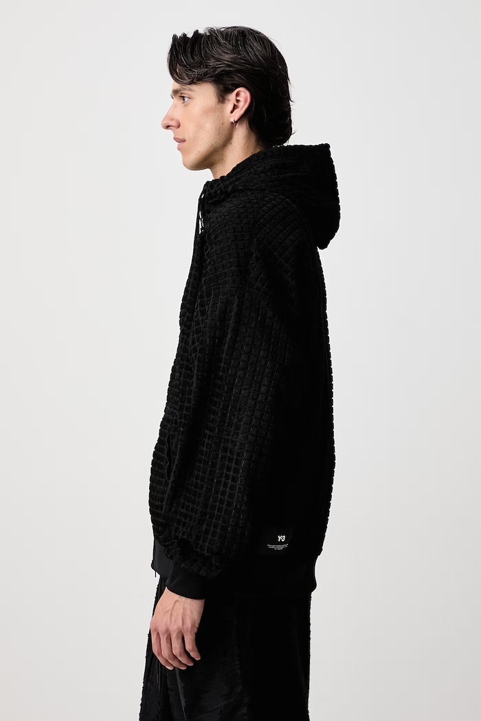 M ADAPT HD TJ bluza rozpinana z kapturem męska Y-3 KT1378 czarny
