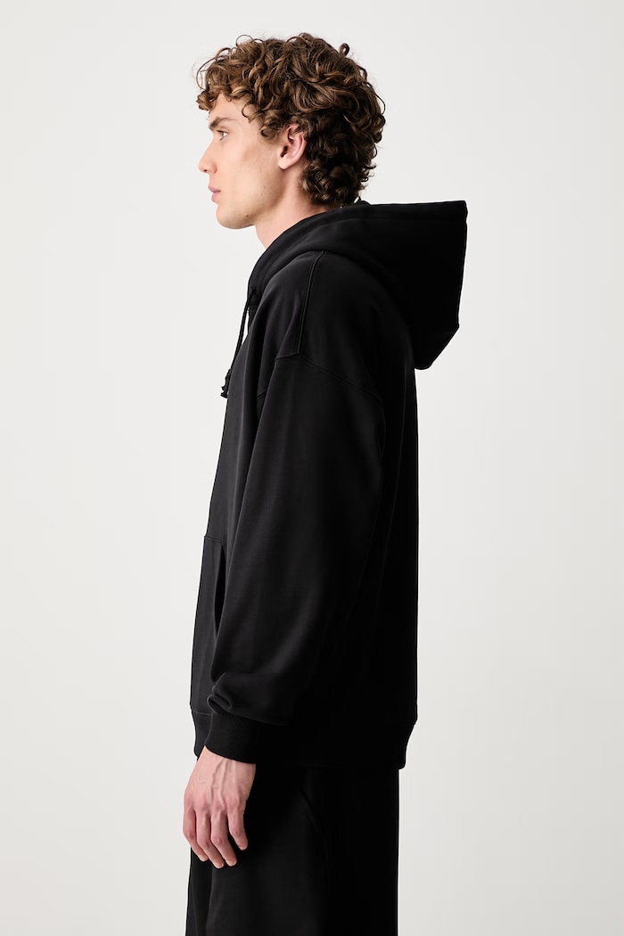 Y-3 LIQUID LG FT HD bluza z kapturem bawełniana męska KR1070.M czarny AW26