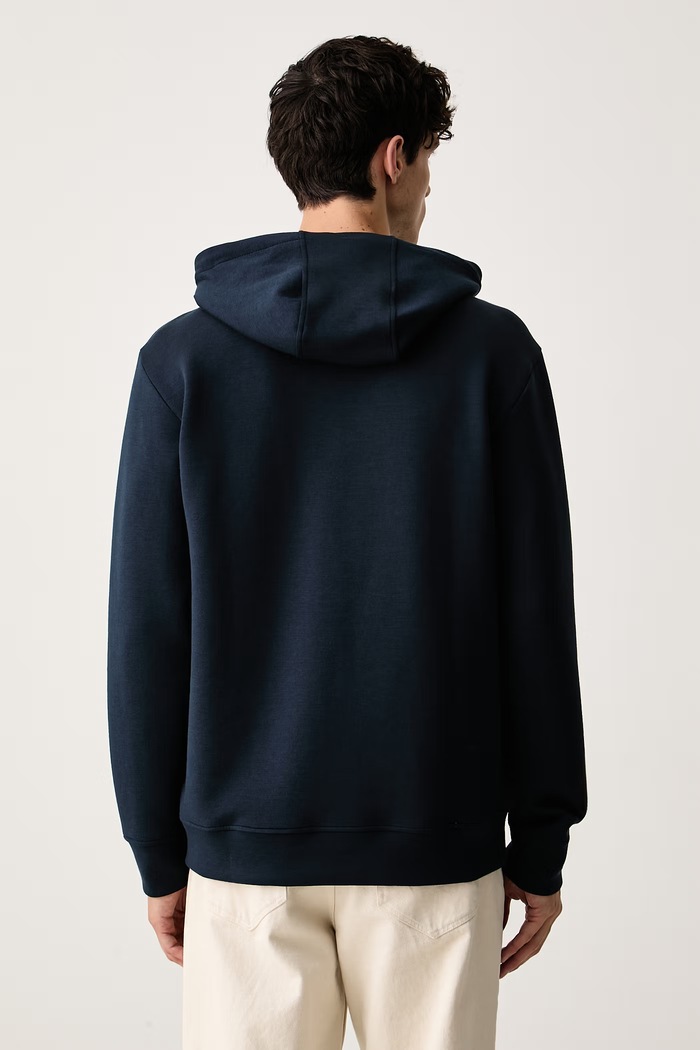 Odzież Paul&Shark bluza z kapturem męska z modalem 16311806 granatowy