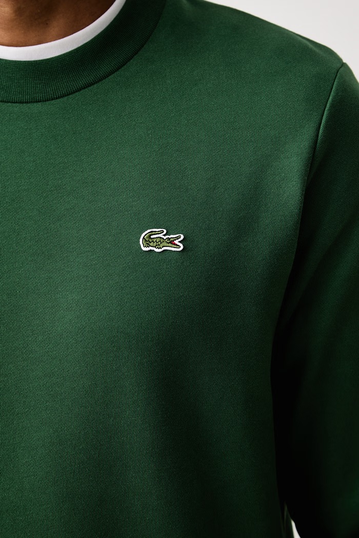 Lacoste μπλούζα ανδρική βαμβακερή SH9801 πράσινο