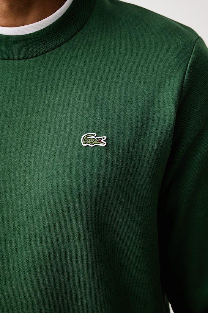 Lacoste μπλούζα ανδρική βαμβακερή SH9801 πράσινο