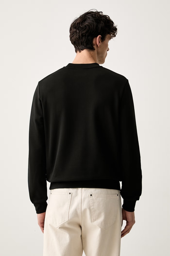 Odzież Lacoste bluza męska bawełniana SH9801 czarny