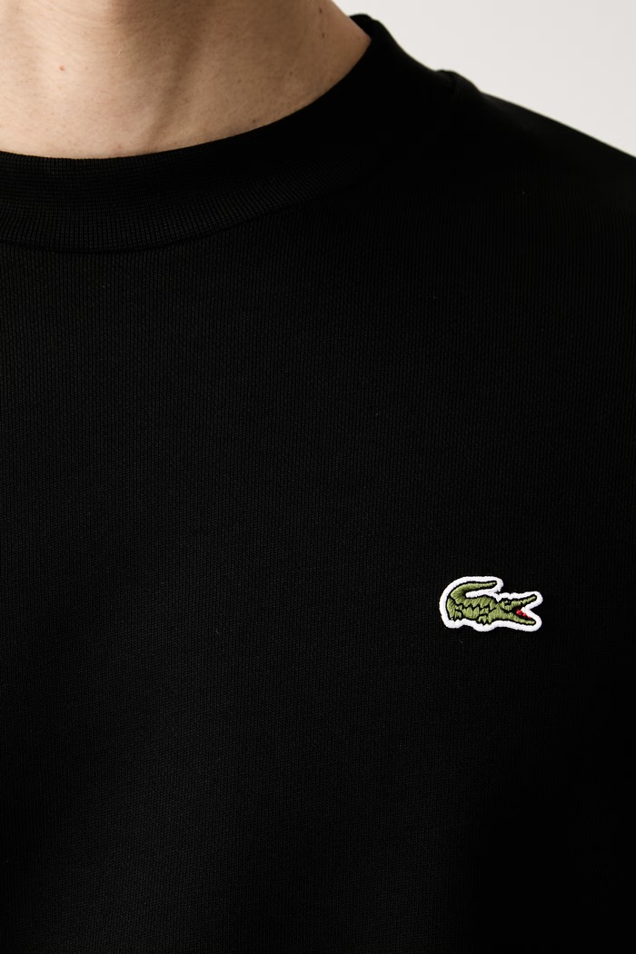 Lacoste bluza męska bawełniana SH9801 czarny
