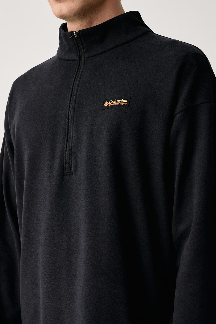 Bluza męska z bawełną Sauvie Sky Columbia 2174651 czarny