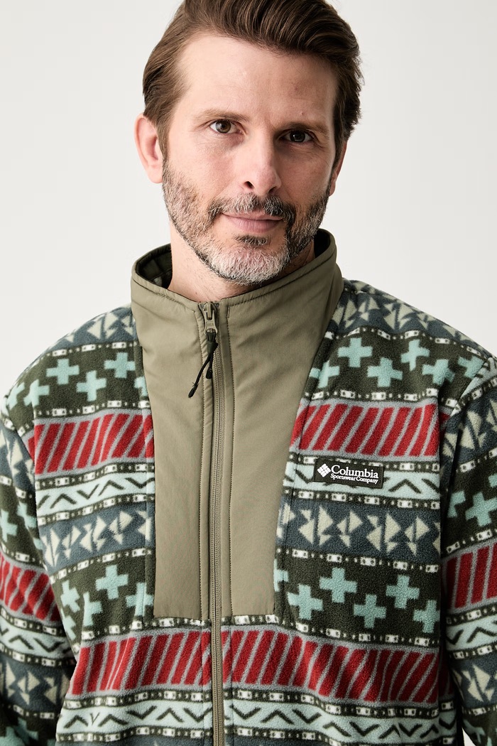 Columbia bluza sportowa męska polarowa Sequoia Grove zielony 2174071