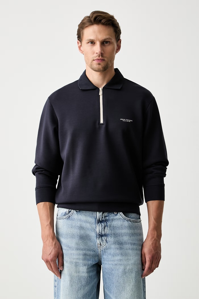 Armani Exchange Bluza męska granatowy XM002940.AF19936