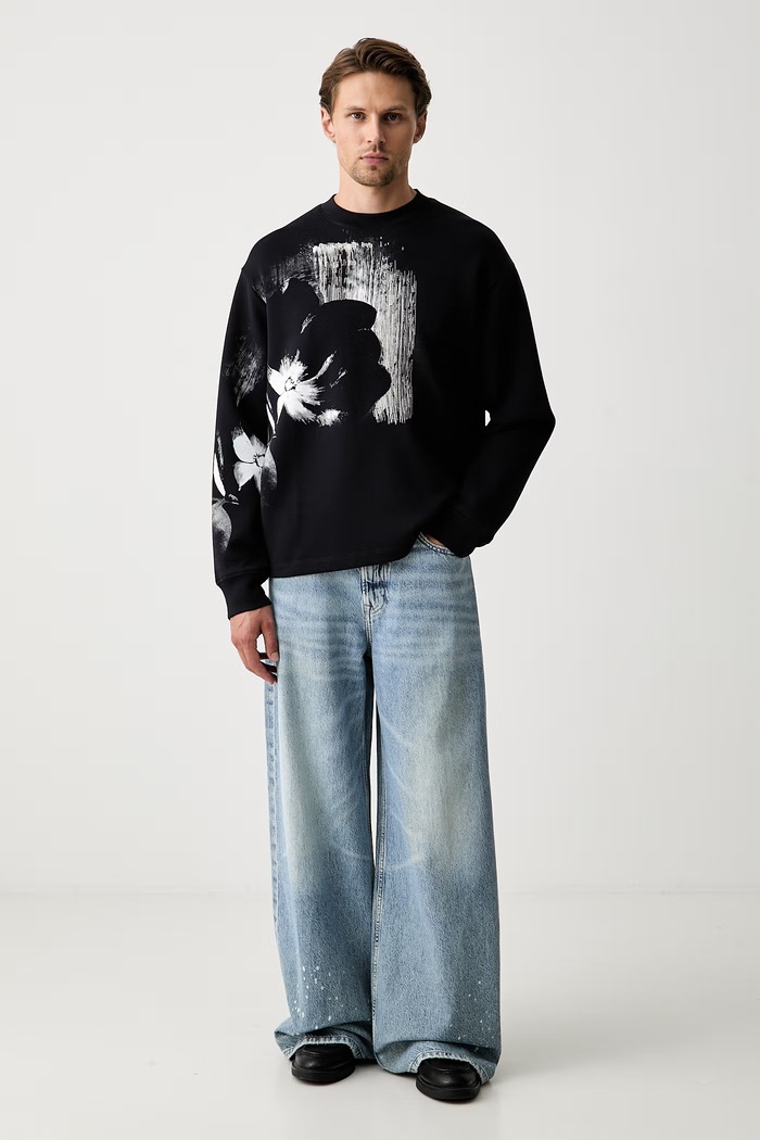 Armani Exchange bluza męska XM002804.AF10818 granatowy AW26