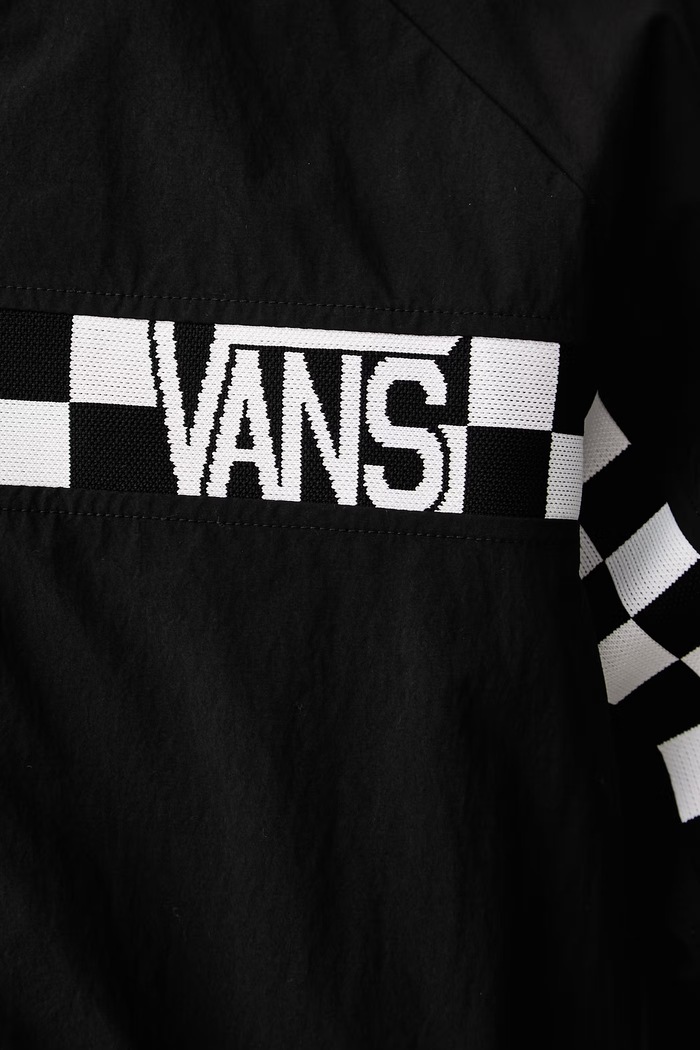 Vans μπλούζα με κουμπιά ανδρική VN000U33BLK1 μαύρο