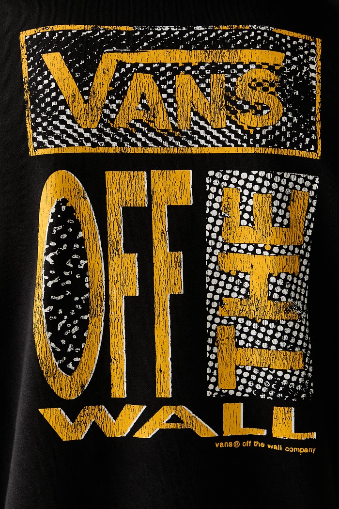 Vans mikina s kapucí pánská s bavlnou VN000WTNBLK1 černá