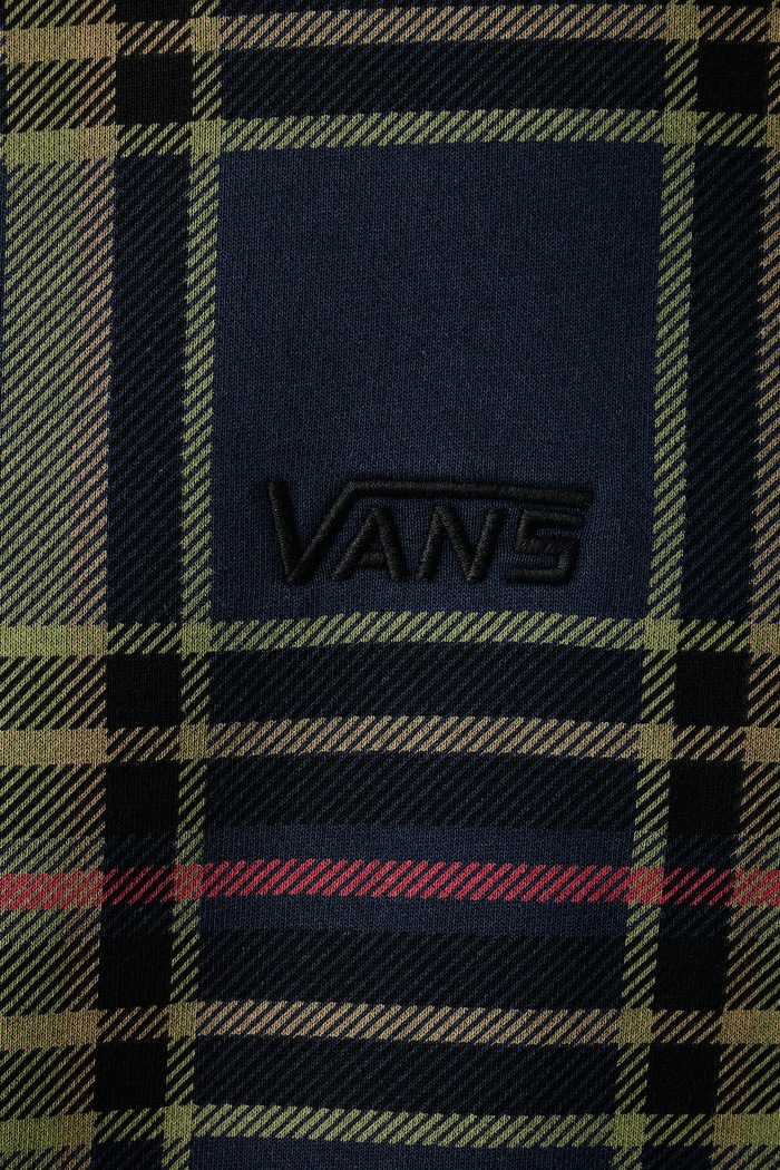 Μπλούζα ανδρική με βαμβάκι Printed Plaid Vans μπλε VN000XHCLKZ1