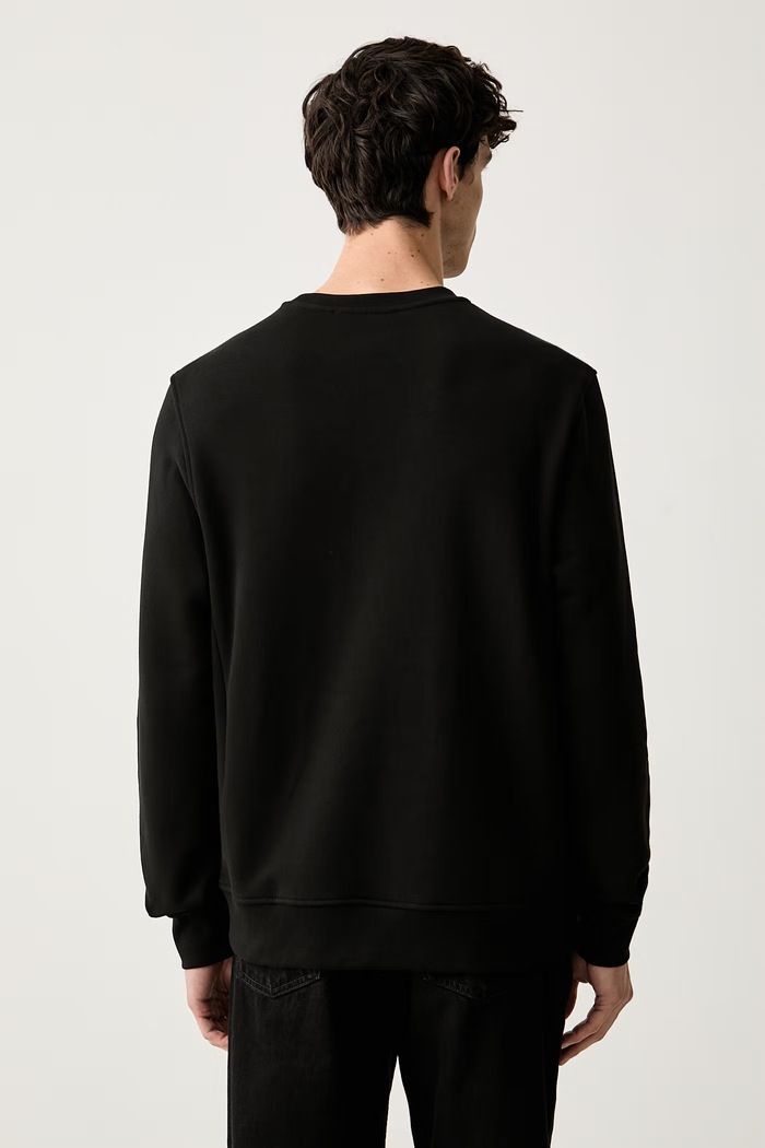 Odzież Trussardi bluza męska bawełniana G8468000248N czarny