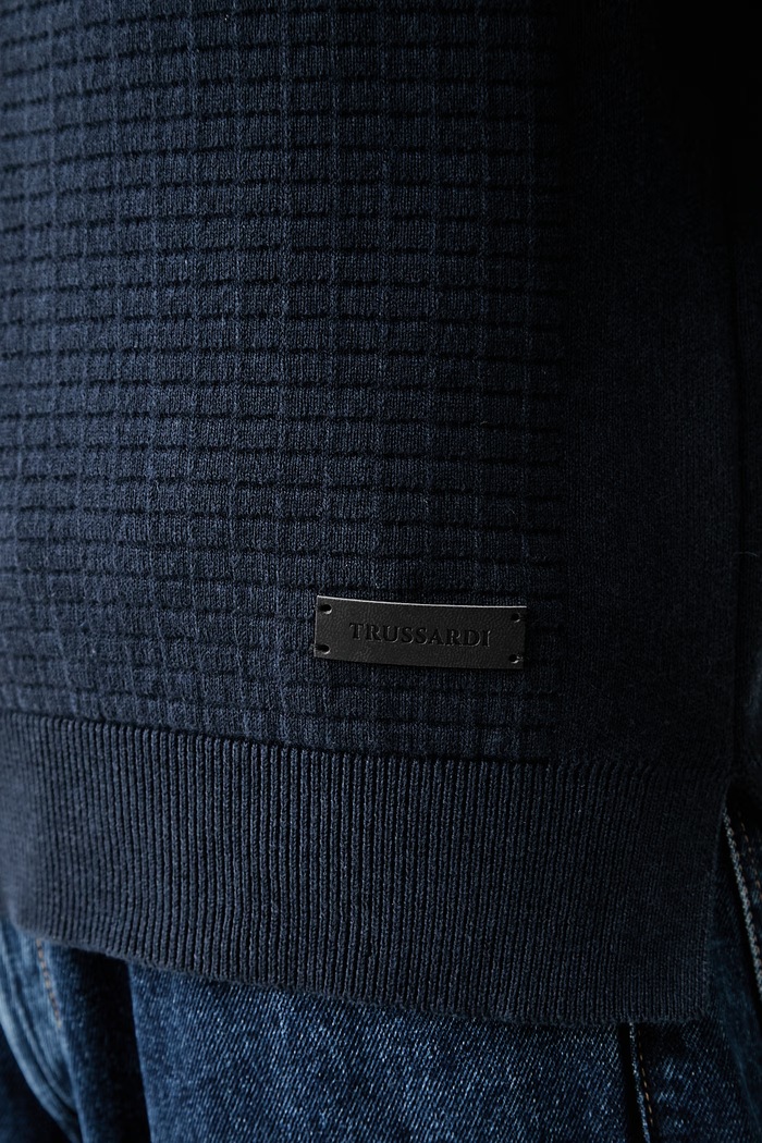 Trussardi sweter męski z bawełną M0138000111N