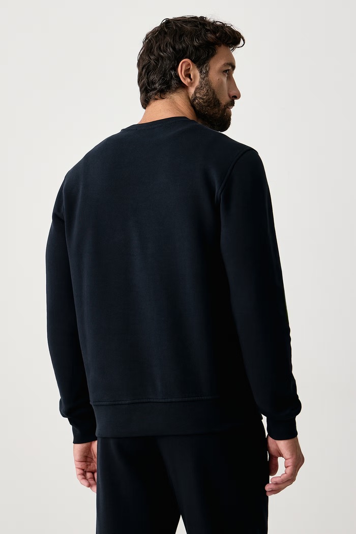 Odzież Trussardi Bluza męska bawełniana G8488000252N granatowy