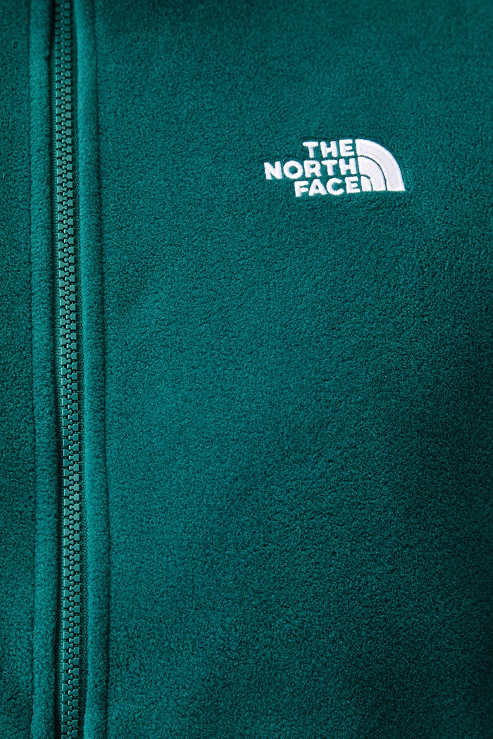 Μπλούζα με κουμπιά ανδρική φλις GLACIER FLEECE The North Face τιρκουάζ NF0A8D0RN4J1