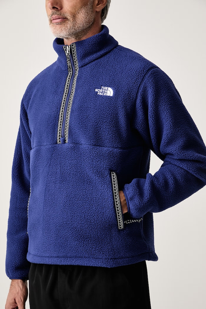 Μπλούζα fleece ανδρική Fleeski 1/4 zip The North Face NF0A88XRNLV1 μπλε