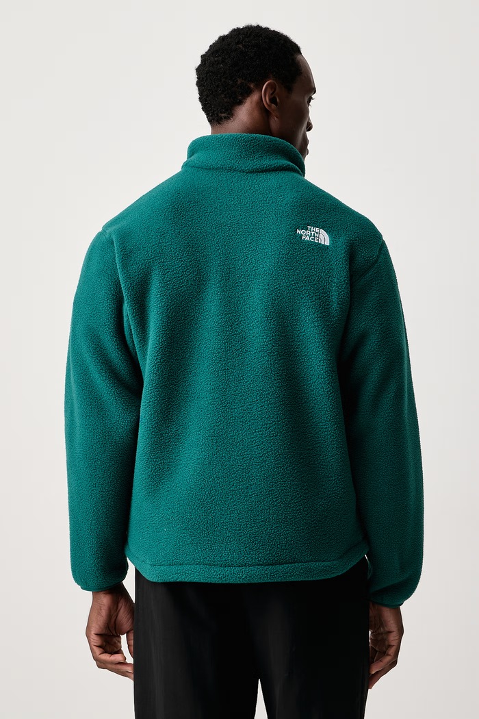 Oblečenie The North Face Mikina na zips pánska flísová Fleeski Fz Jacket NF0A88XQN4J1 tyrkysová