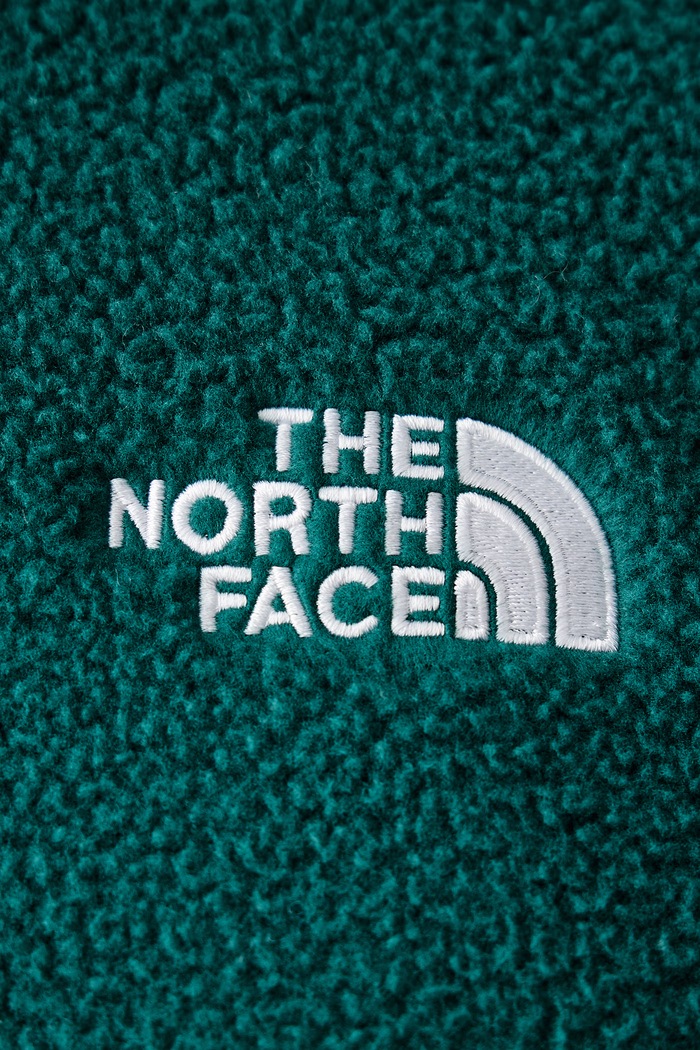 Mikina na zips pánska flísová Fleeski Fz Jacket The North Face tyrkysová NF0A88XQN4J1