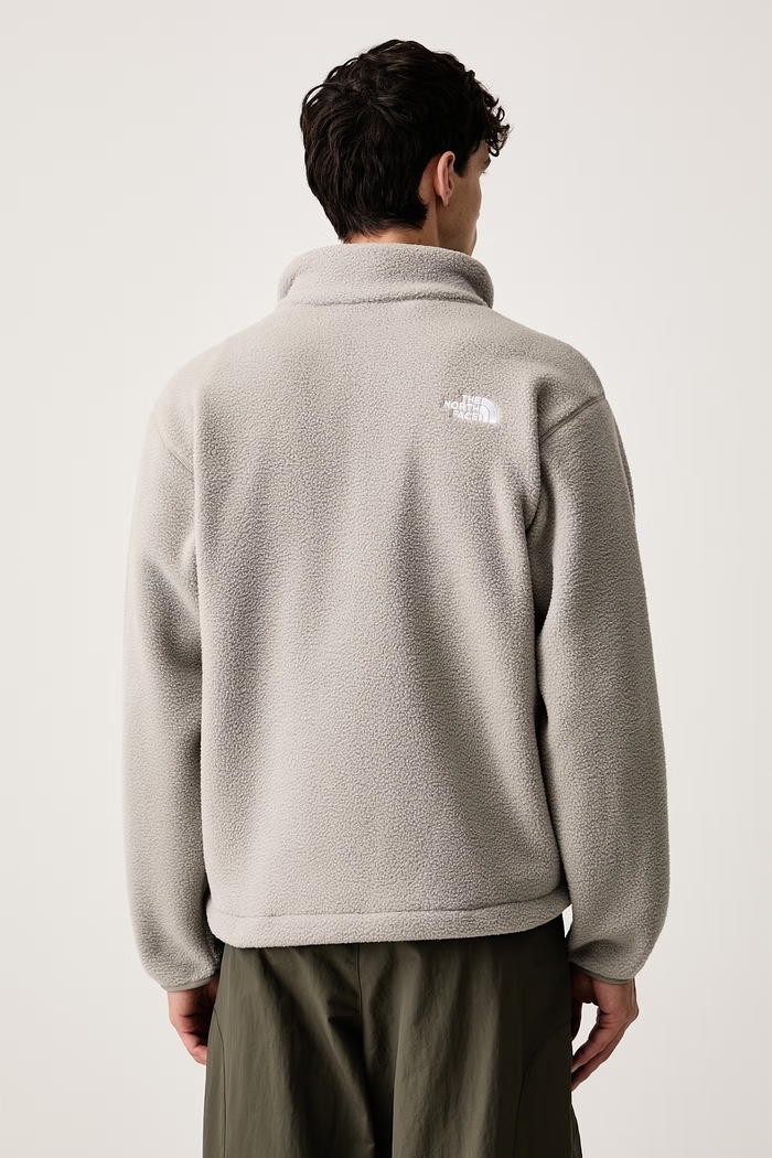 Ρούχα The North Face Μπλούζα με κουμπιά ανδρική φλις Fleeski Fz Jacket NF0A88XQ2MB1 γκρί