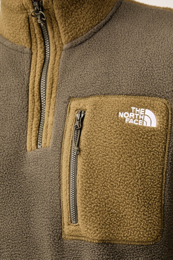 Bluza męska polarowa Yumiori The North Face zielony NF0A883SUG81