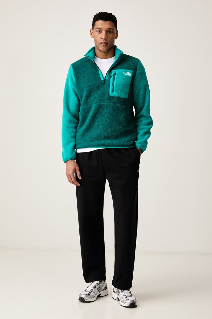 The North Face Μπλούζα ανδρική φλις Yumiori NF0A883SS7H1 τιρκουάζ AW26