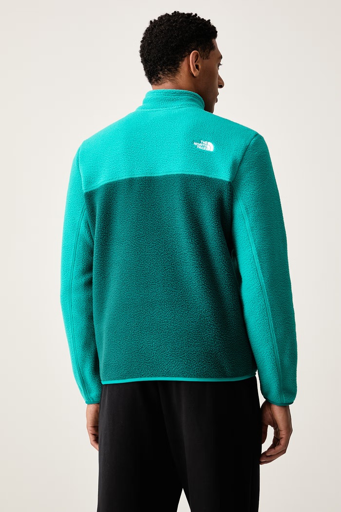 Ρούχα The North Face Μπλούζα ανδρική φλις Yumiori NF0A883SS7H1 τιρκουάζ
