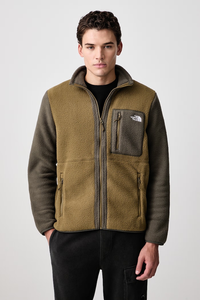 The North Face Bluza rozpinana męska polarowa Yumiori zielony NF0A883RRL21