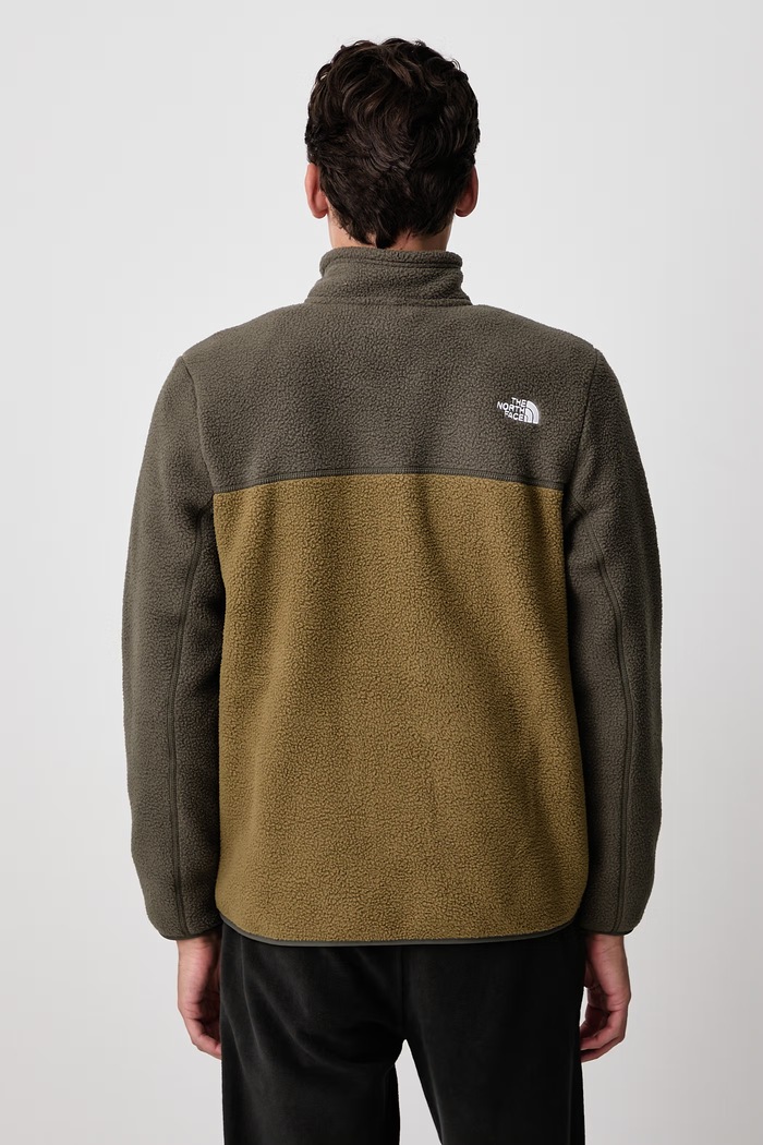 Odzież The North Face Bluza rozpinana męska polarowa Yumiori NF0A883RRL21 zielony