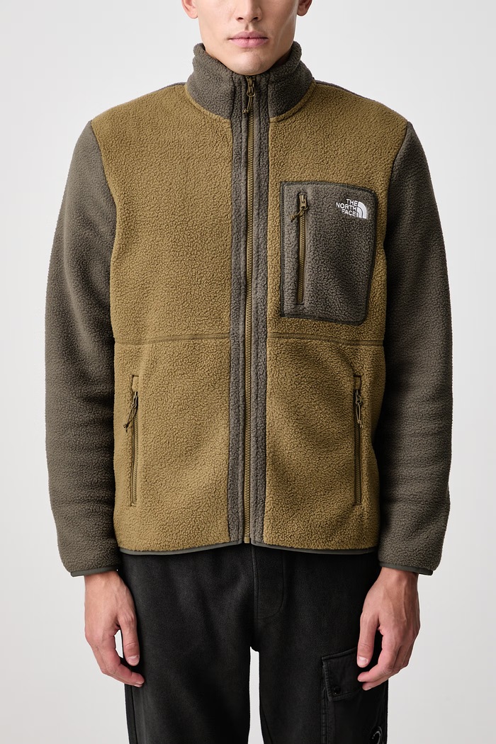 Bluza rozpinana męska polarowa Yumiori The North Face zielony NF0A883RRL21