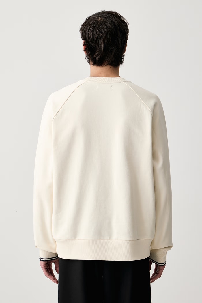 Odzież Fred Perry Bluza męska bawełniana M3495.560 beżowy